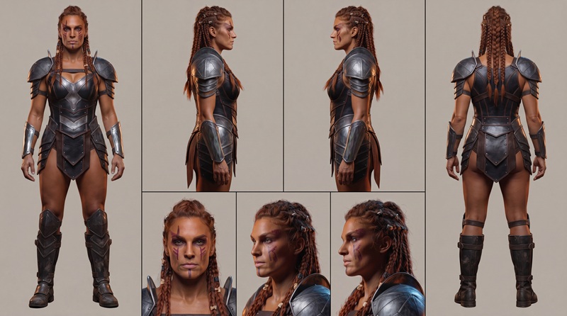 Sk&ouml;rn 360-degree character sheet
